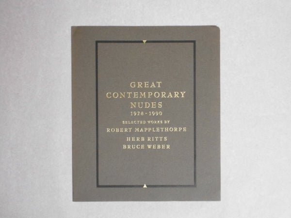 Great contemporary nudes | Robert Mapplethorpe, Herb Ritts, Bruce Weber | C2 Gallery 1990